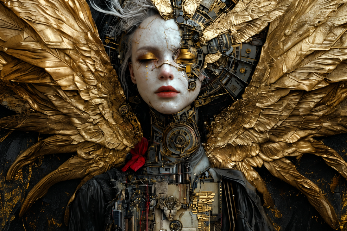 Glitch in the Quiet single artwork by Jin Kyus